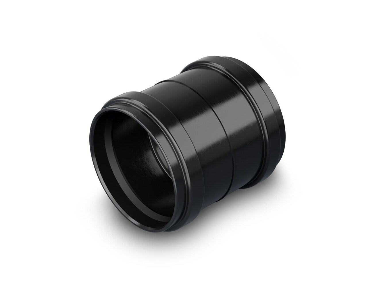 PE HSP DOPPEL-STECKMUFFE DN 110 SDR 26 INKL.DICHT.