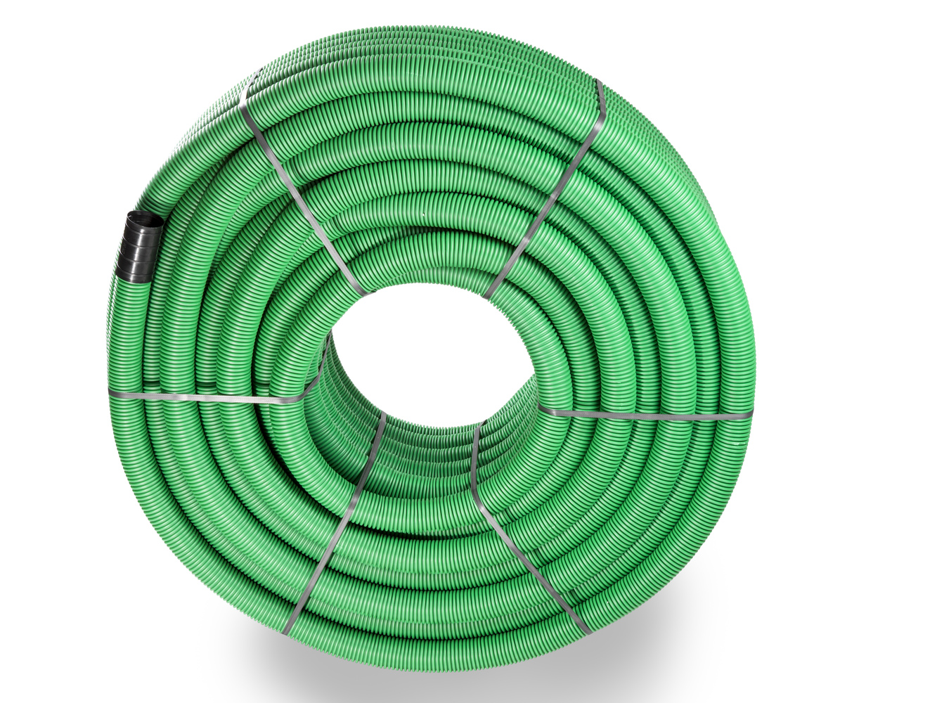 HDPE STRENGDRAIN ROLL 360° SLOTTED DN 63 50 M INCL. SOCKET
