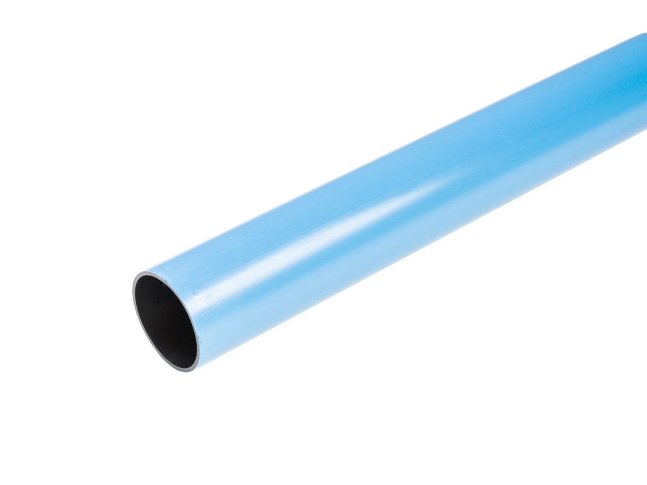 PE100 SCHUTZROHR GLATT BLAU DN 63 SDR 26 SN4 10 M